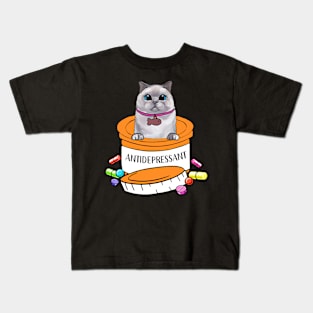 Cute british shorthair Kids T-Shirt